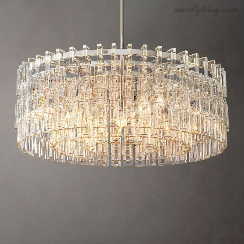 Marignan Round Chandelier 36"-MEET LIGHTING