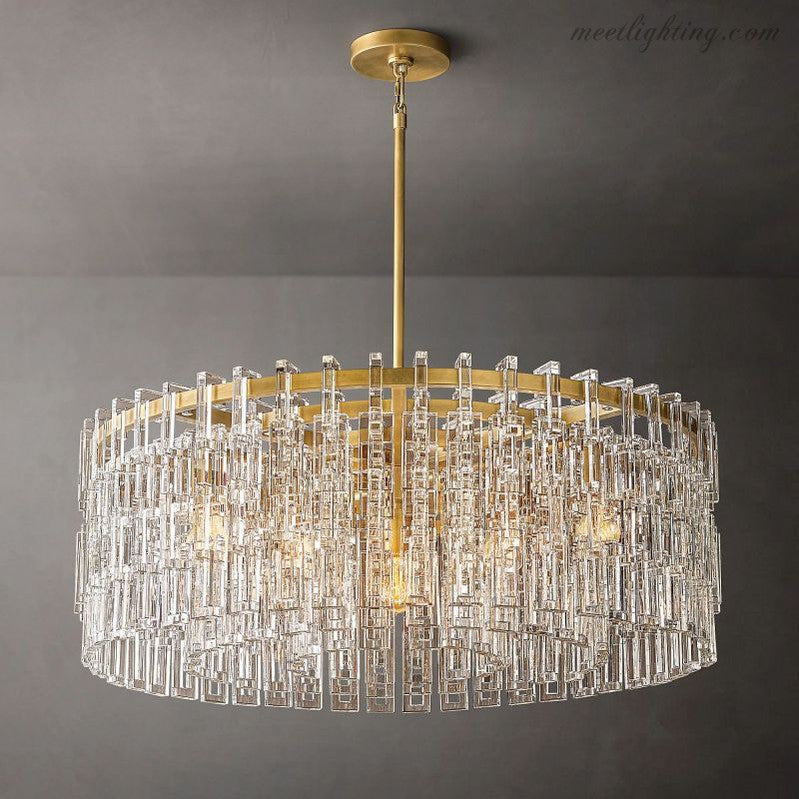 Marignan Round Chandelier 36"-MEET LIGHTING