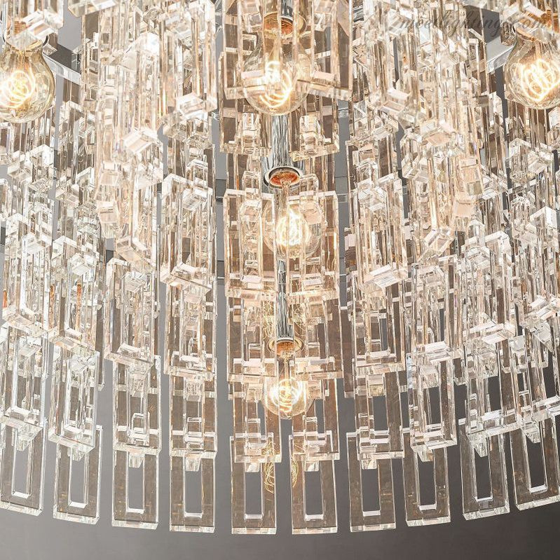 Marignan Round Chandelier 48"-MEET LIGHTING