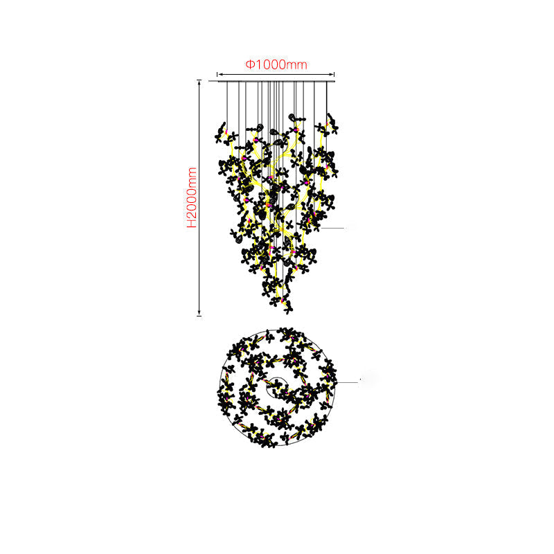 Modern Crystal Branch Chandelier Luxury Home Lighting-MEET LIGHTING