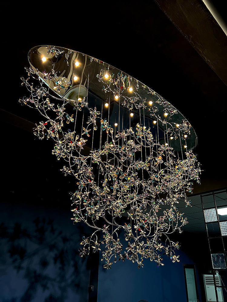 Modern Crystal Branch Chandelier Luxury Home Lighting-MEET LIGHTING