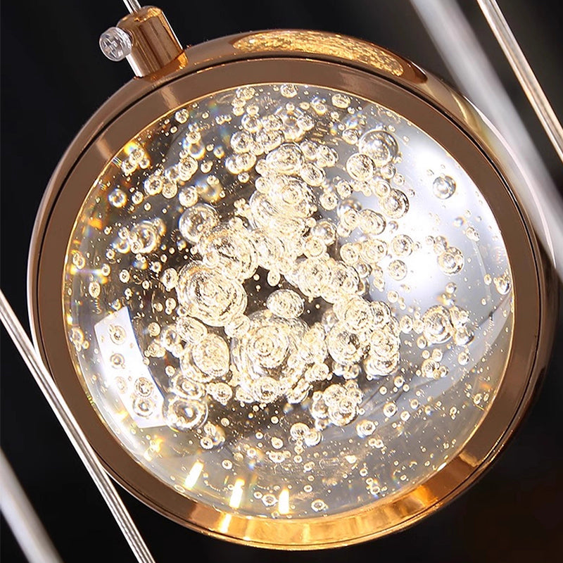 Modern Luxury Long Chandelier for Loft and Villa Spaces-MEET LIGHTING