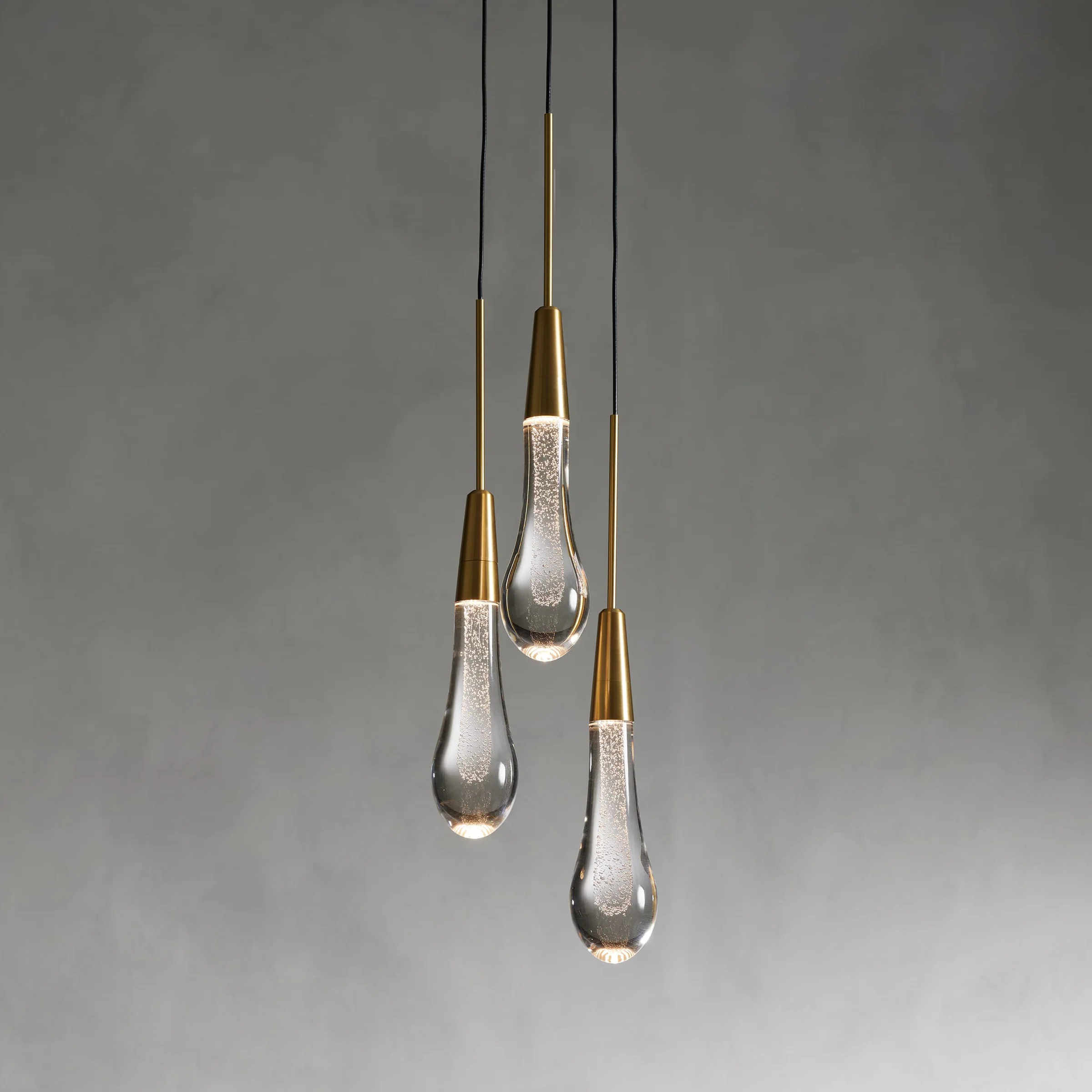 Modern Soltaire 3-Light Pendant Lights-Meet Lighting