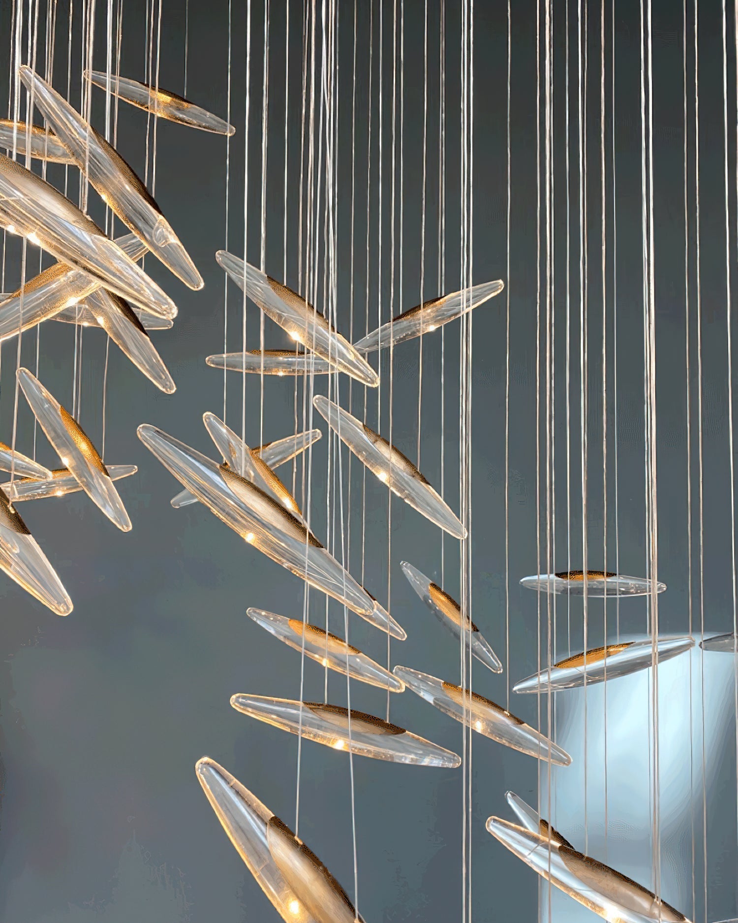 Modern Whispers Chandelier-MEET LIGHTING