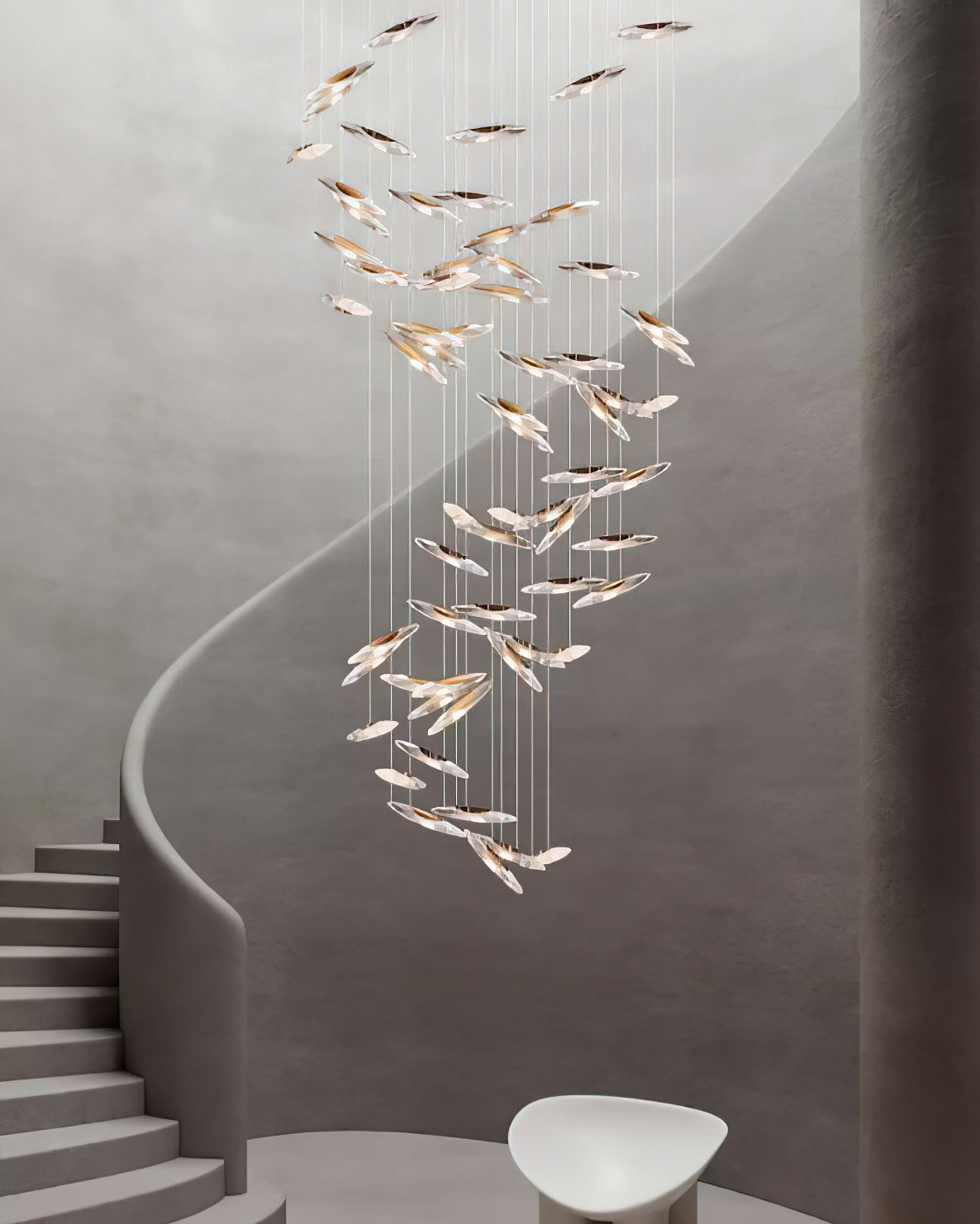 Modern Whispers Chandelier-MEET LIGHTING