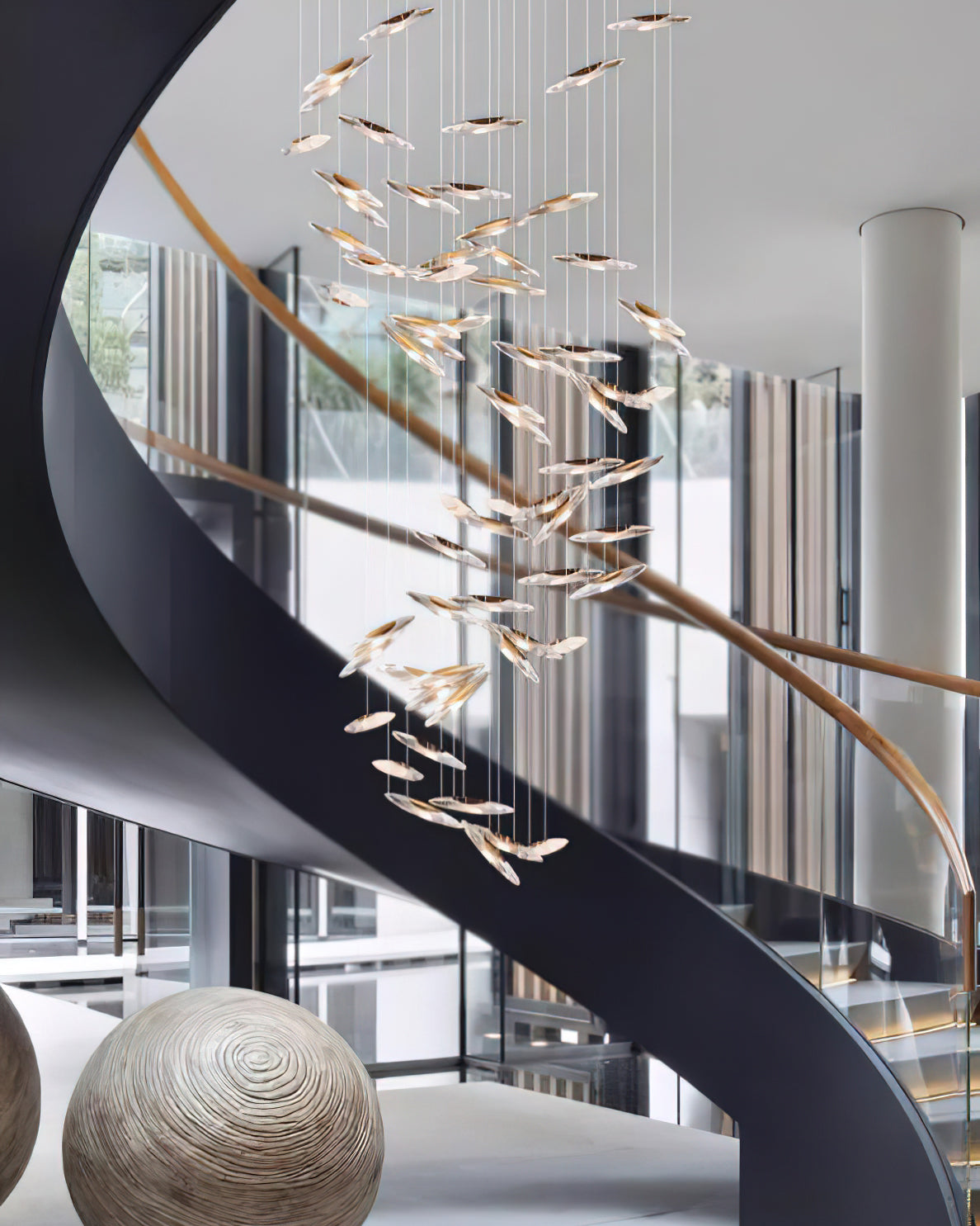 Modern Whispers Chandelier-MEET LIGHTING