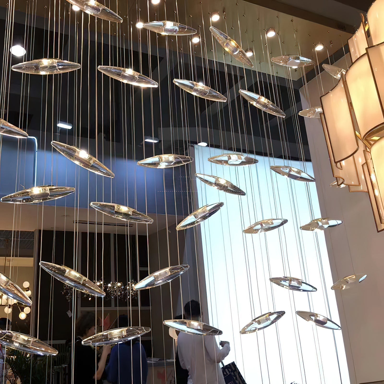 Modern Whispers Chandelier-MEET LIGHTING