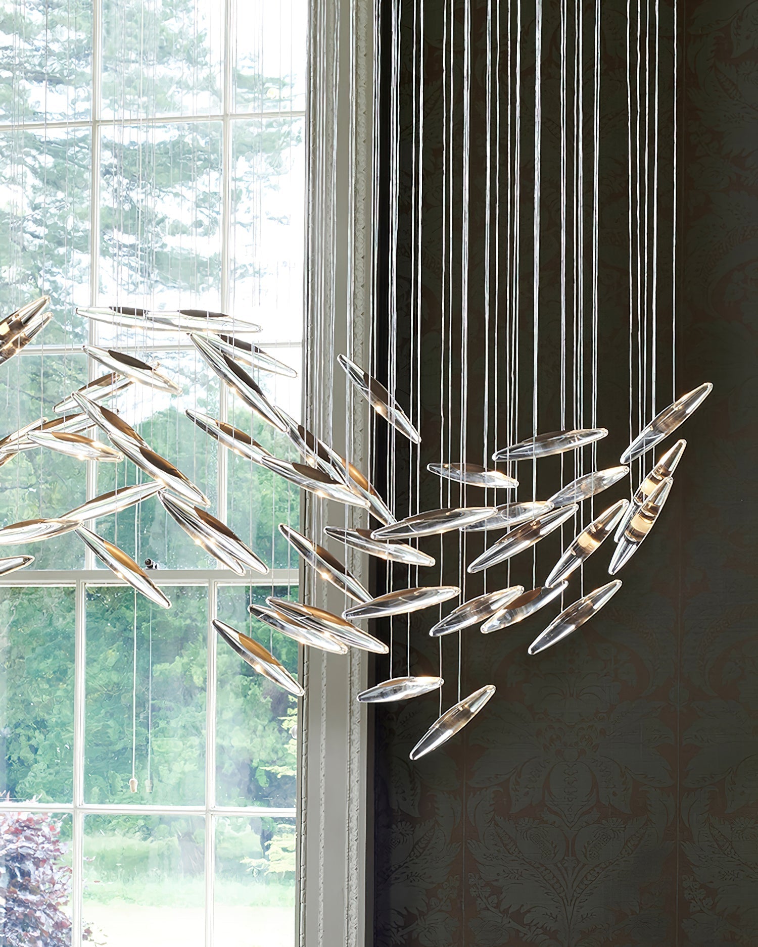 Modern Whispers Chandelier-MEET LIGHTING