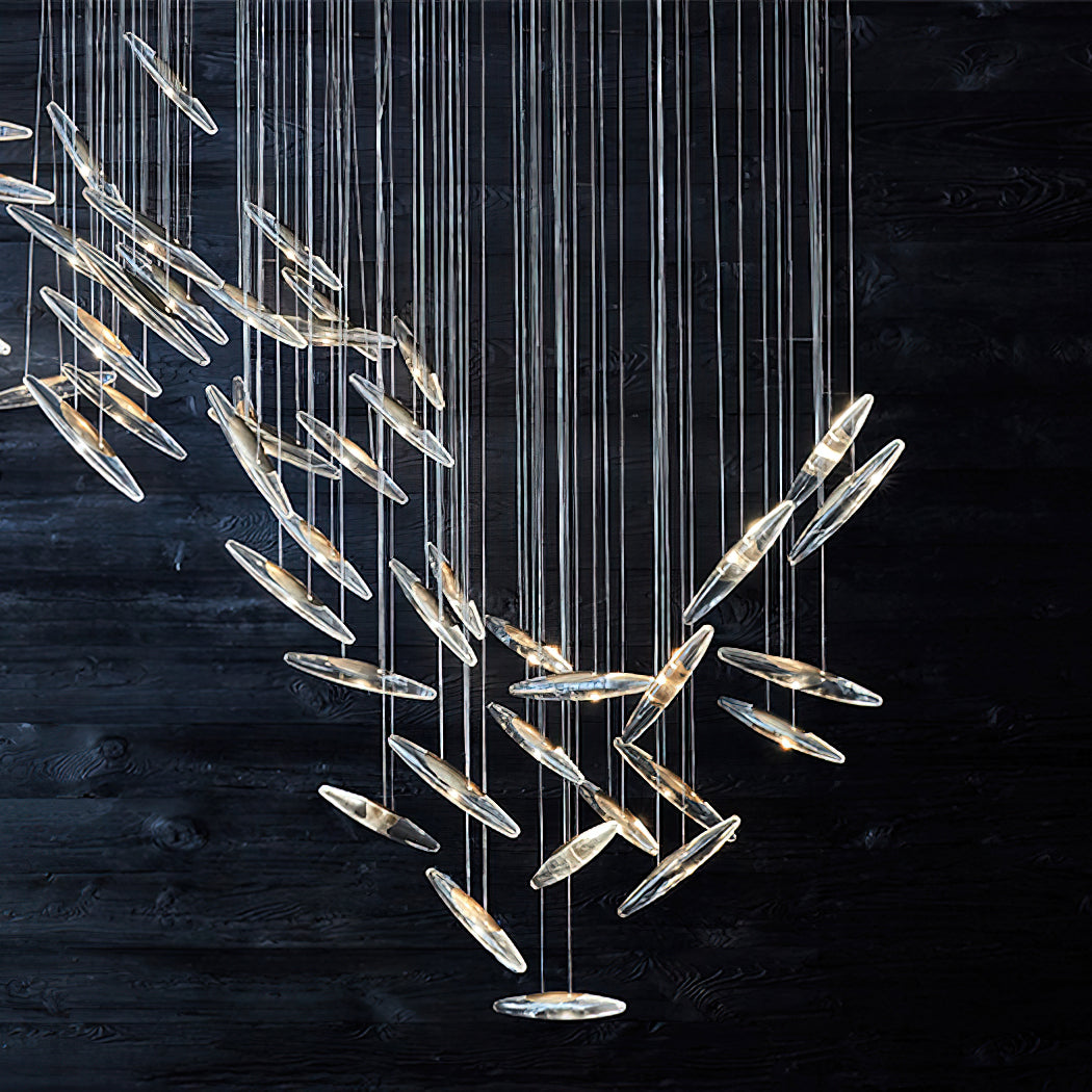 Modern Whispers Chandelier-MEET LIGHTING