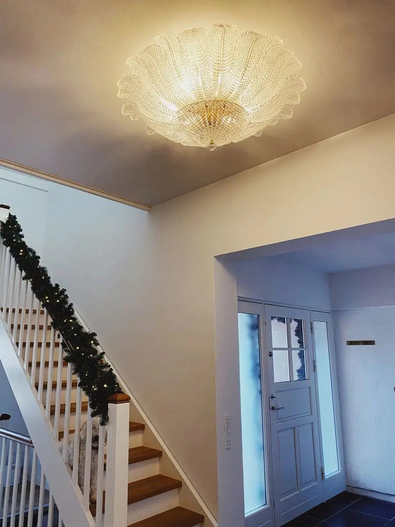 Murano Ceiling Lamp – Barovier – Transparent by Meetlighting