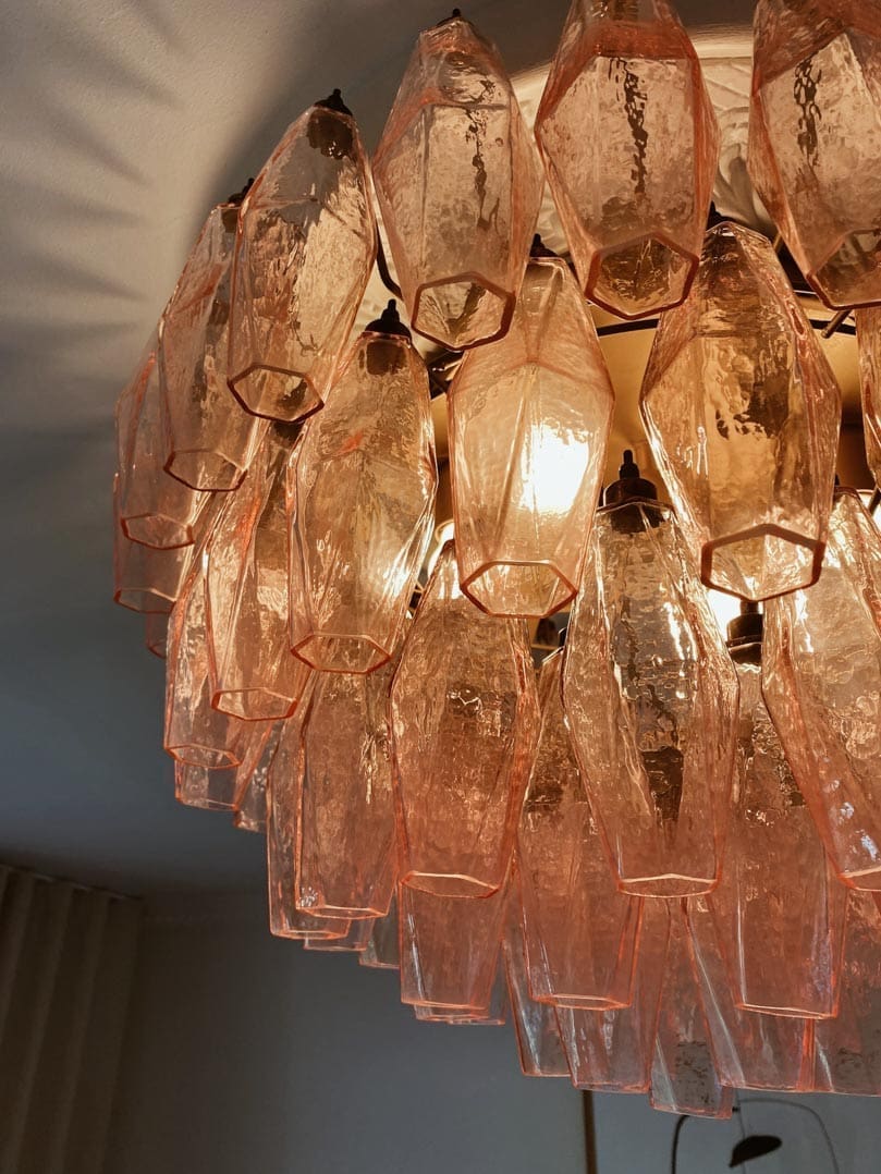 Murano Chandelier – Poliedri – 84 glasses by Meetlighting