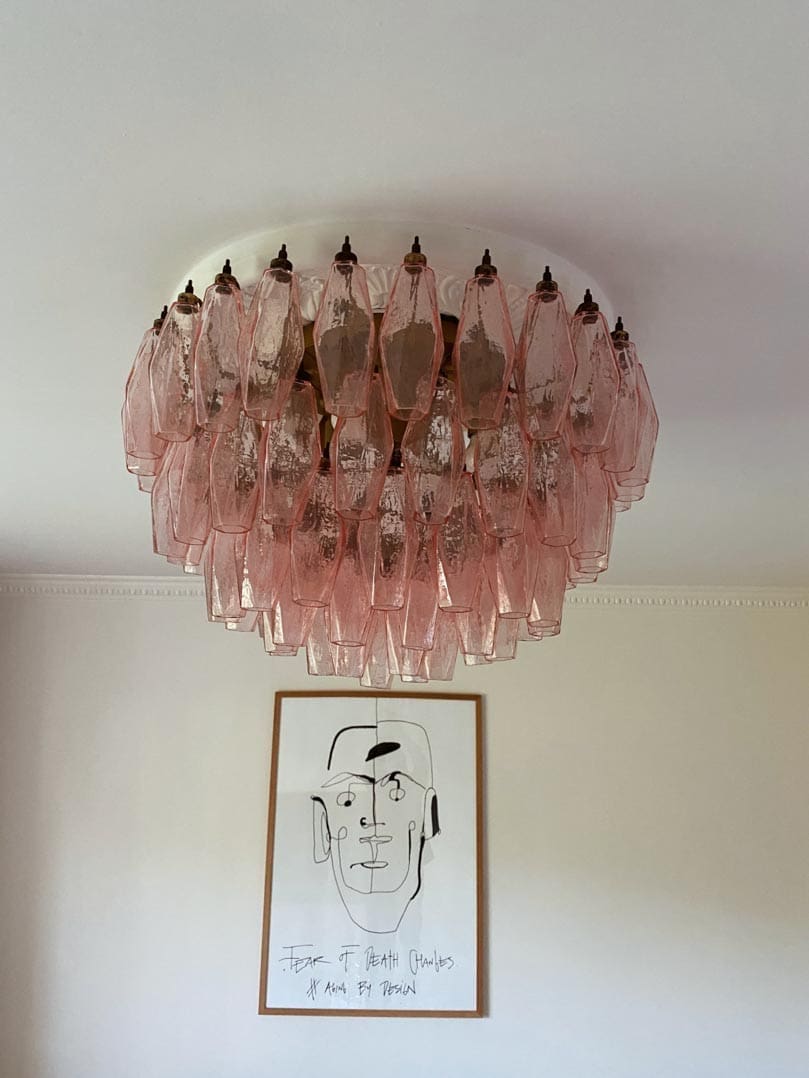 Murano Chandelier – Poliedri – 84 glasses by Meetlighting