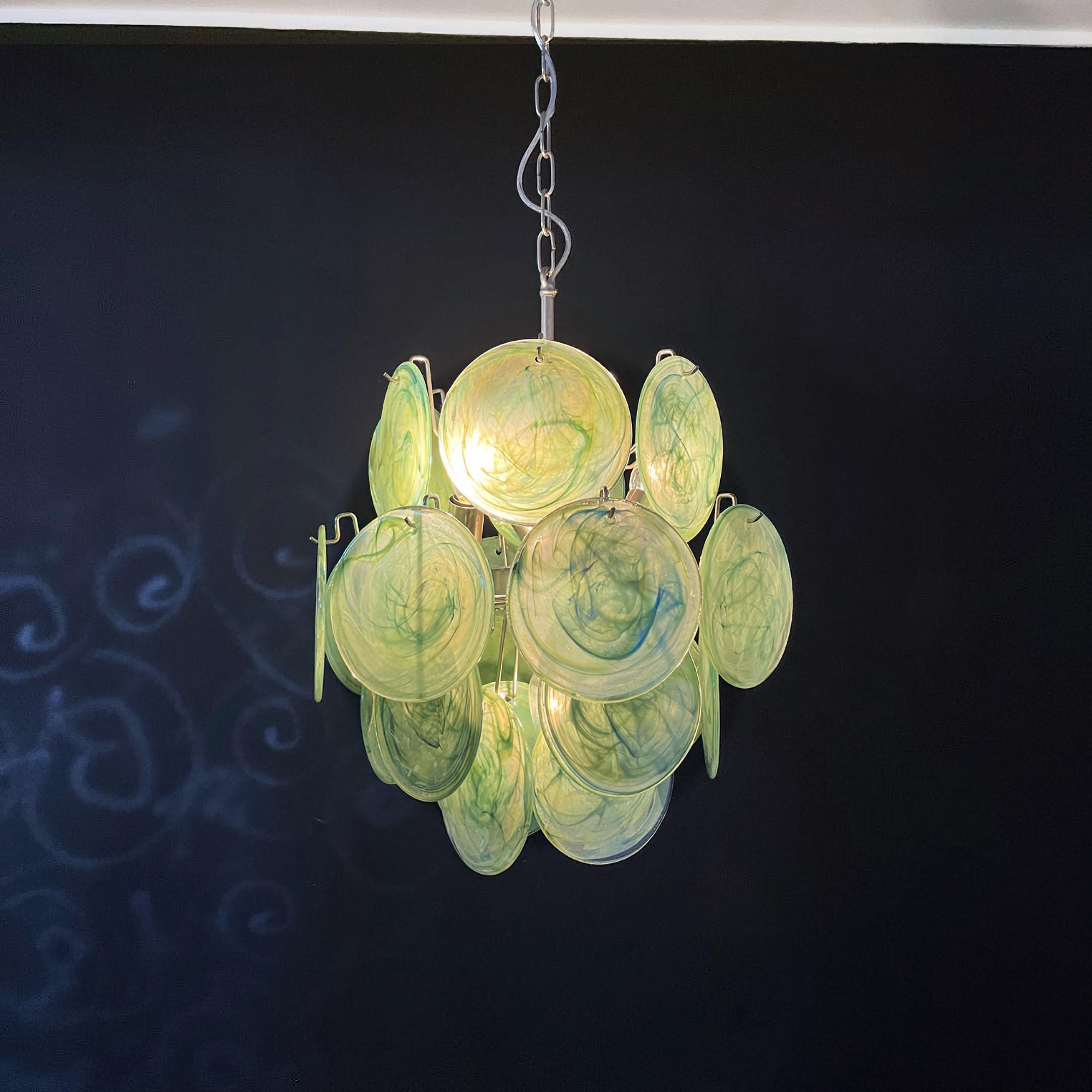 Vintage Murano Glass Chandelier
