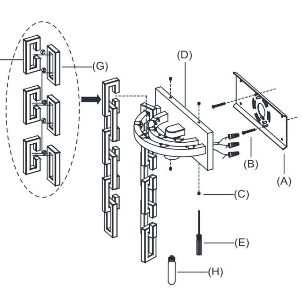 Nigel Round Sconce 17"H-Meet Lighting