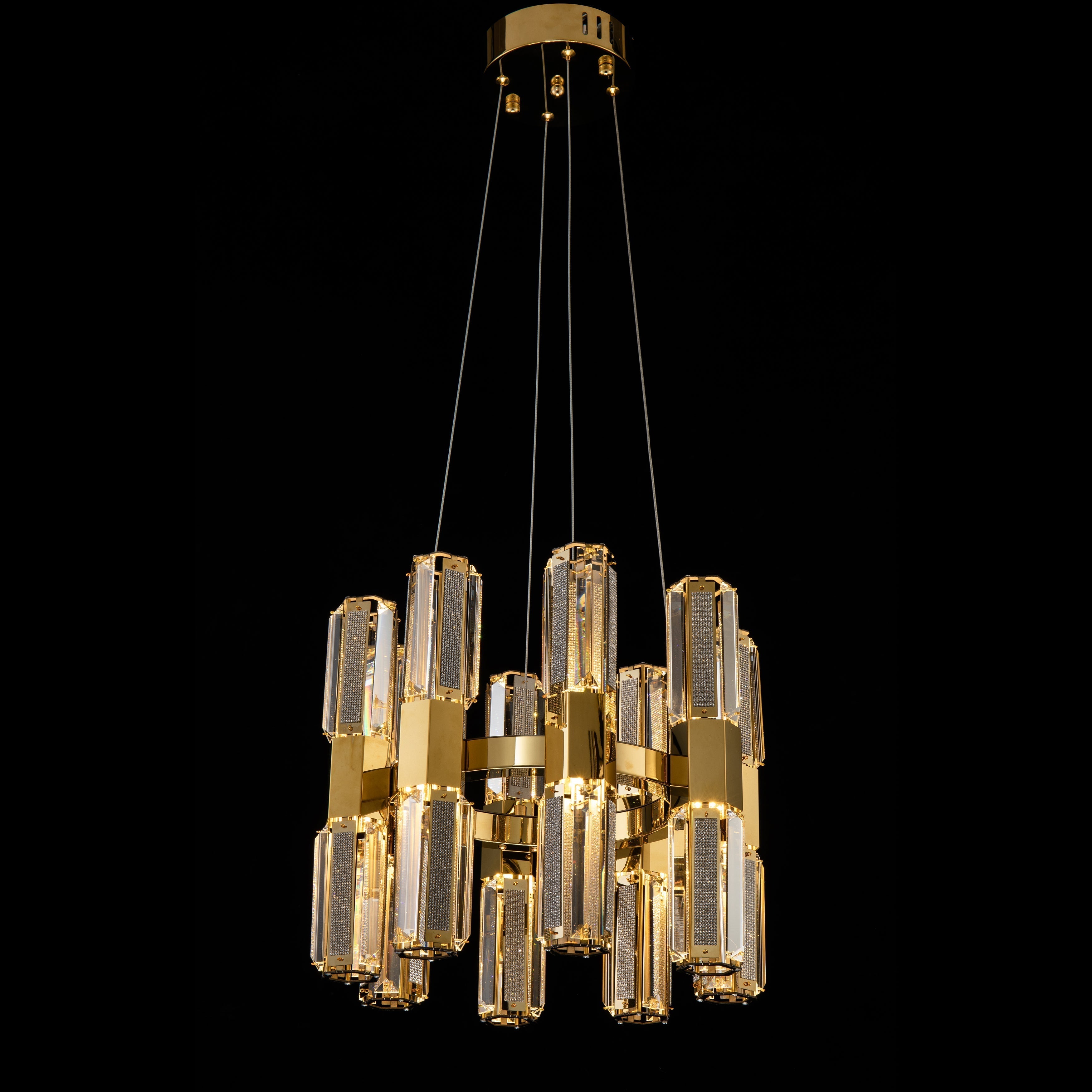 Meet 3-Tier Round Chandelier-MEET LIGHTING