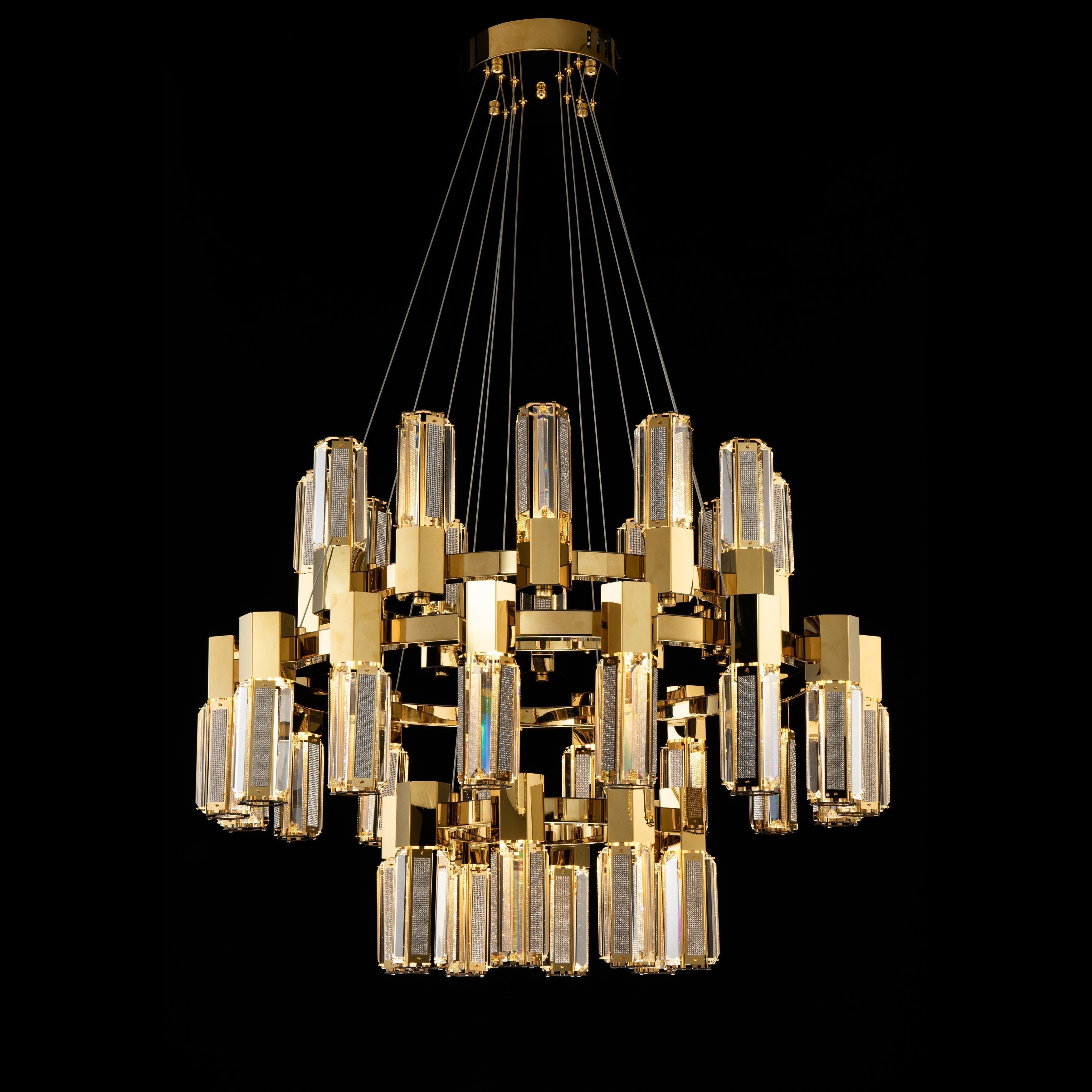 Meet 3-Tier Round Chandelier-MEET LIGHTING