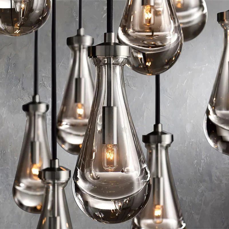 Rain Round Chandelier 60"