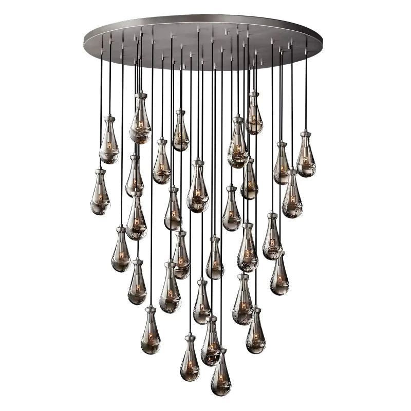Rain Round Chandelier 60"