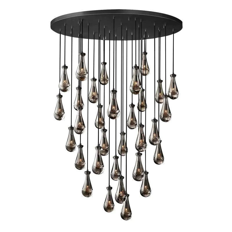 Rain Round Chandelier 60"