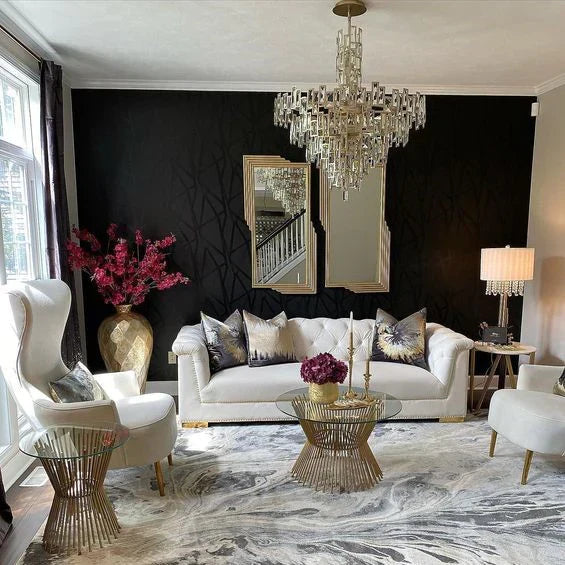 Modern Creative Art Design Multi-Tier Gyroscopic Crystal Chandelier-MEET LIGHTING