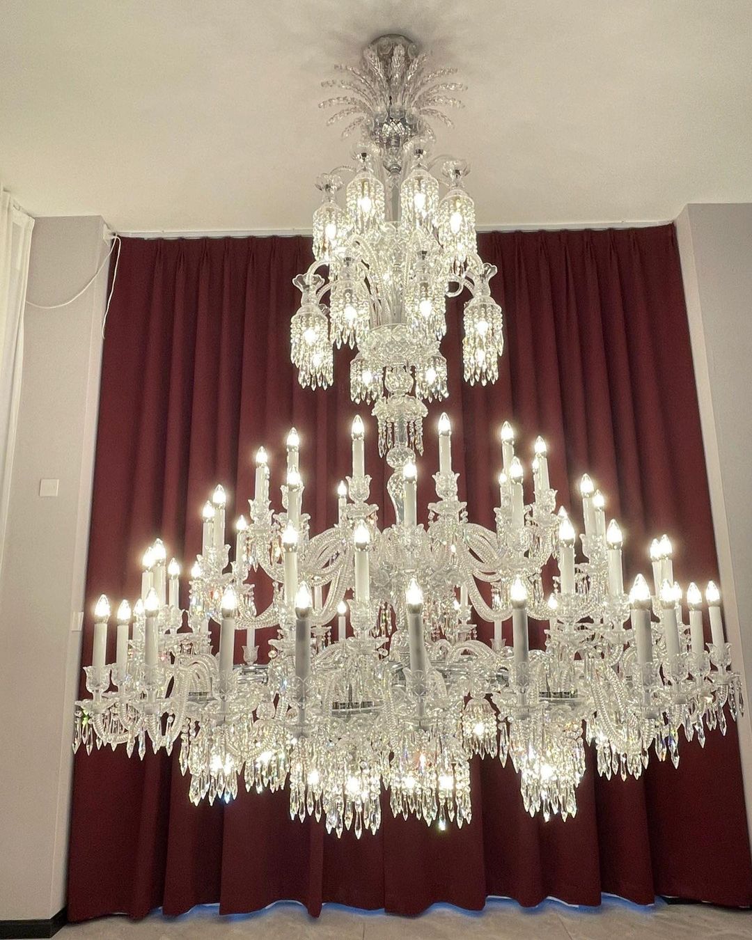 Luxury Large Multi Candles Chandelier Islam Crystal Ceiling Lighting Fixture For Living Room/ Hall Decoration-MEET LIGHTING