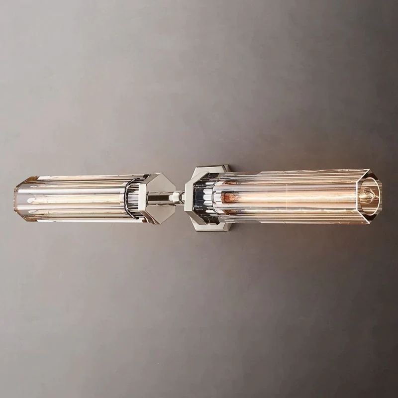 Roval Hexagonal Linear Grand Wall Sconce-Meet Lighting