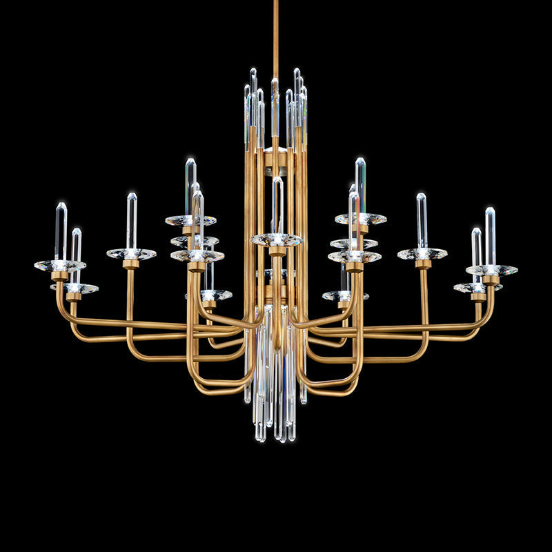 Meet Crystal Chandelier S5716 Calliope 42" LED Chandelier