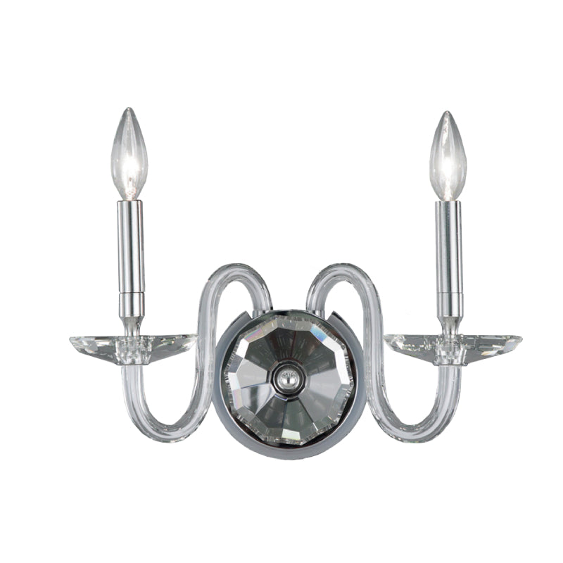 Meet Crystal Chandelier S9215 Habsburg 2-lt 15" Wall Sconce