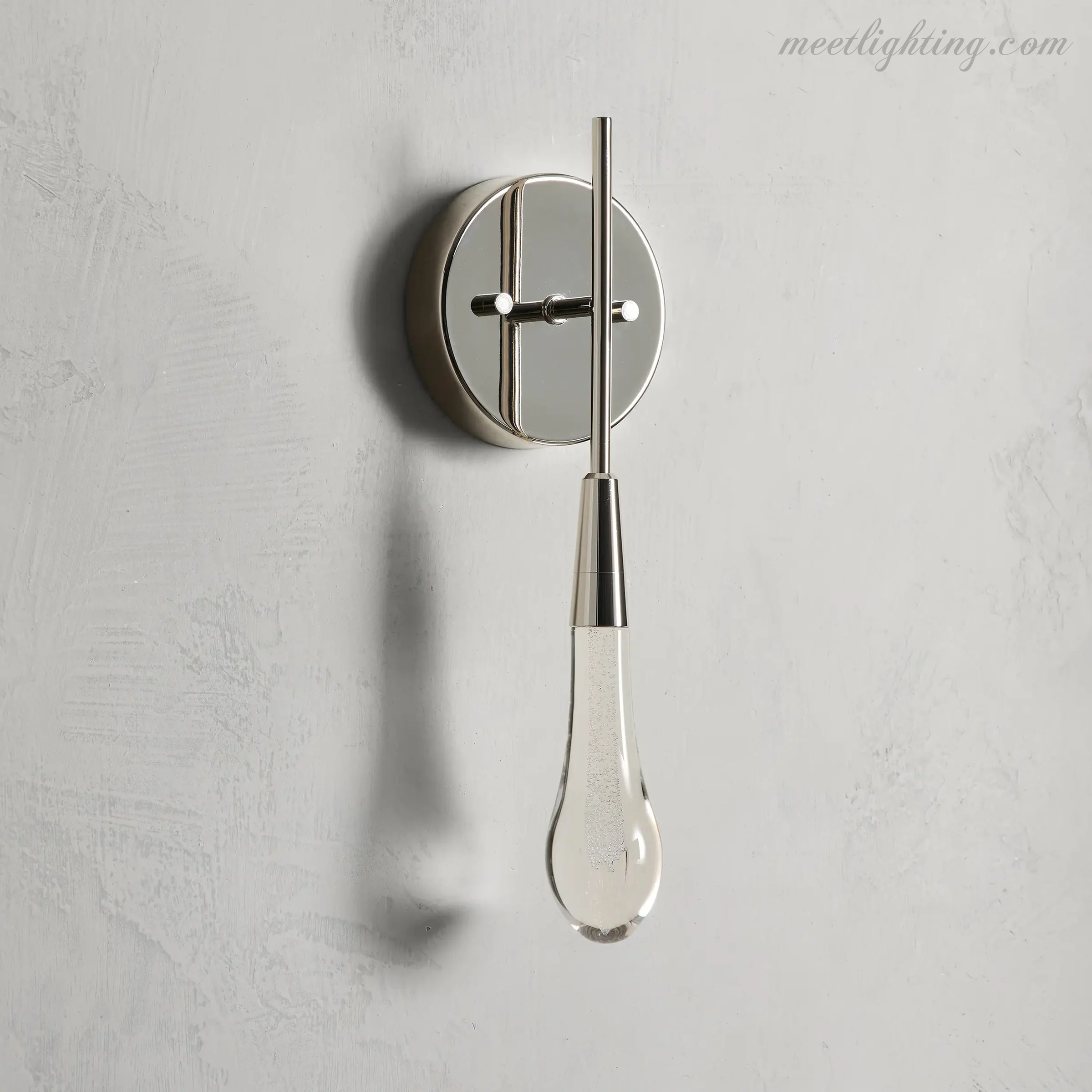 SOLITAIRE MODERN WALL SCONCE 5"W-Meet Lighting