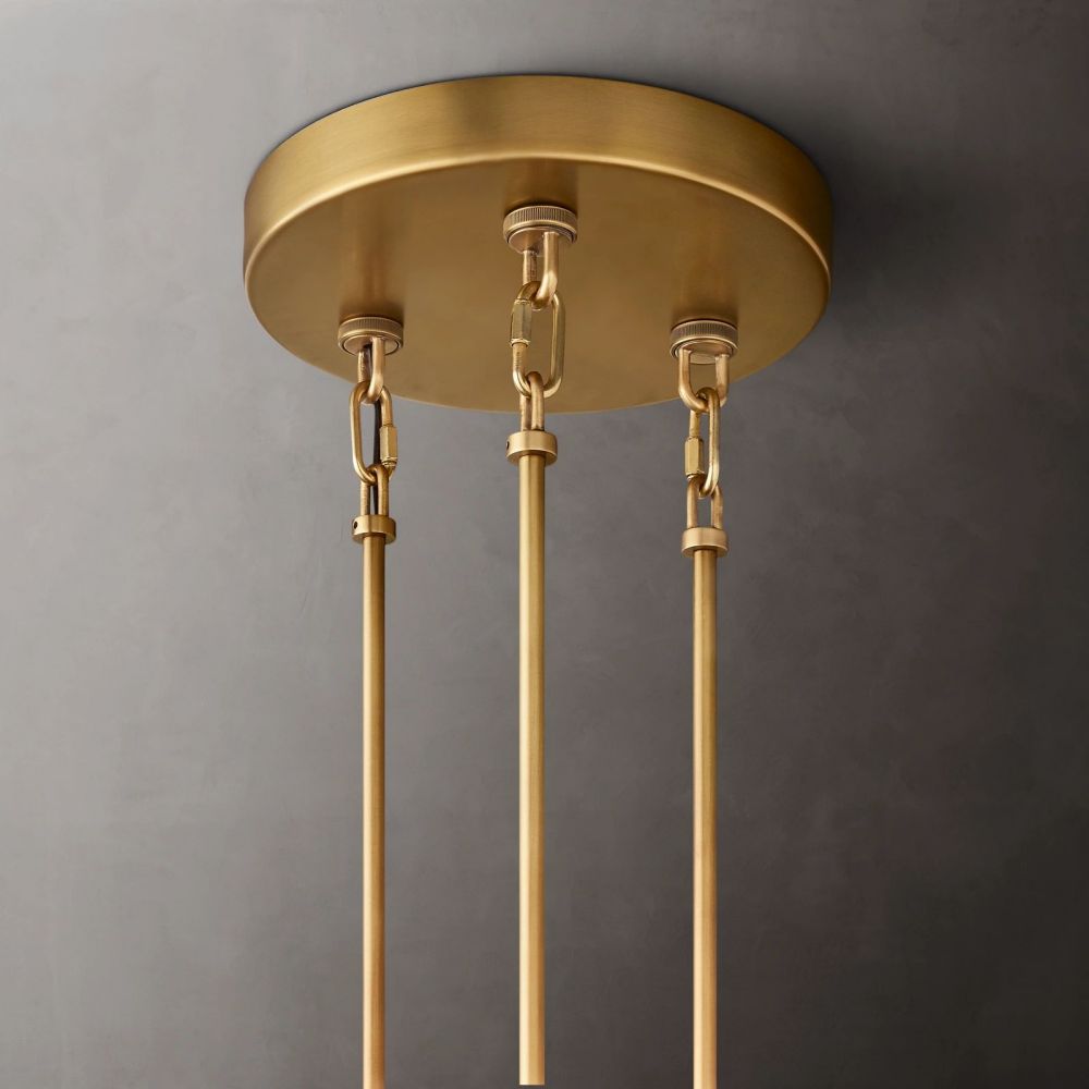 Samurai Round Chandelier-MEET LIGHTING