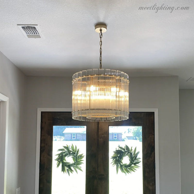 San Marco Round Crystal Chandelier 60" 48" 37" 22"-MEET LIGHTING