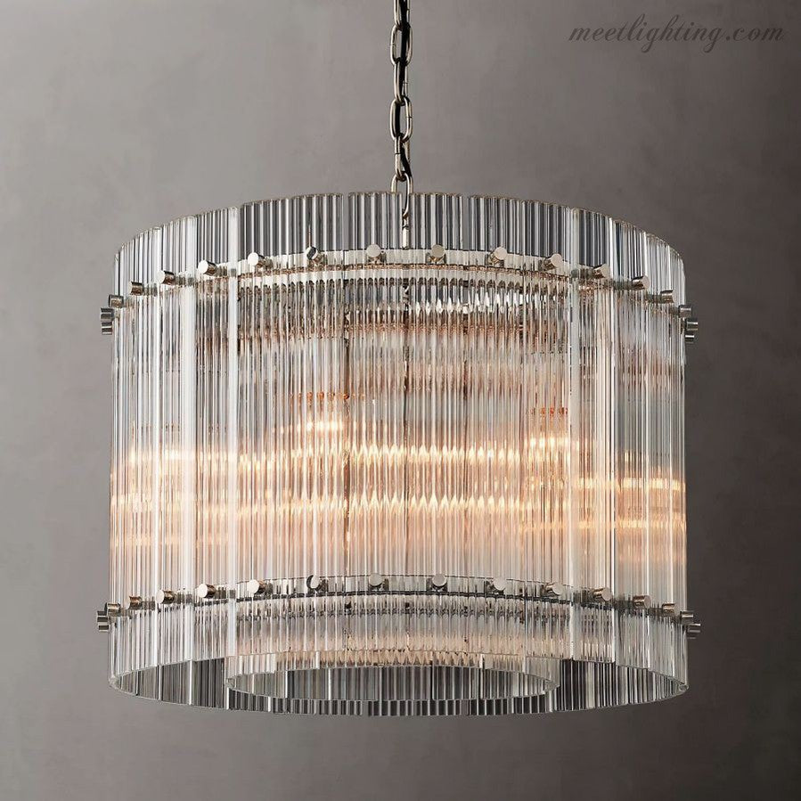 San Marco Round Crystal Chandelier 60" 48" 37" 22"-MEET LIGHTING