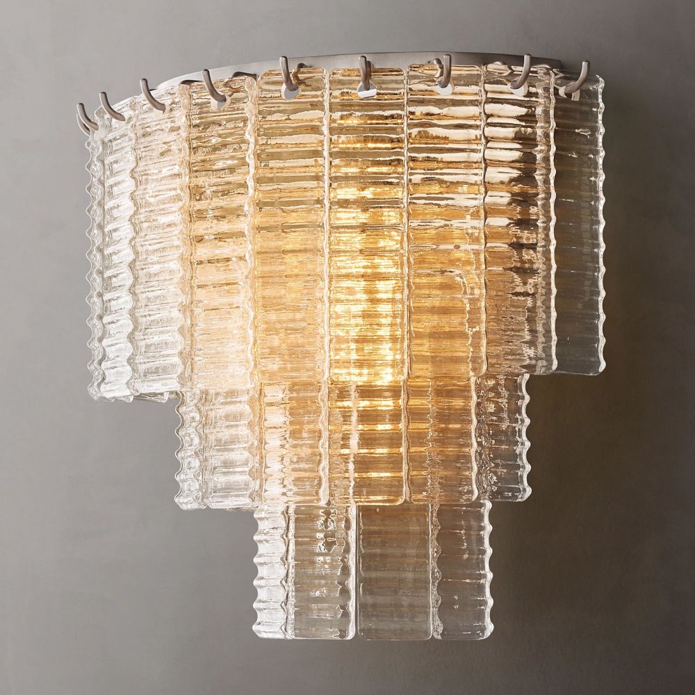 Siren Glass Wall Sconce 15"