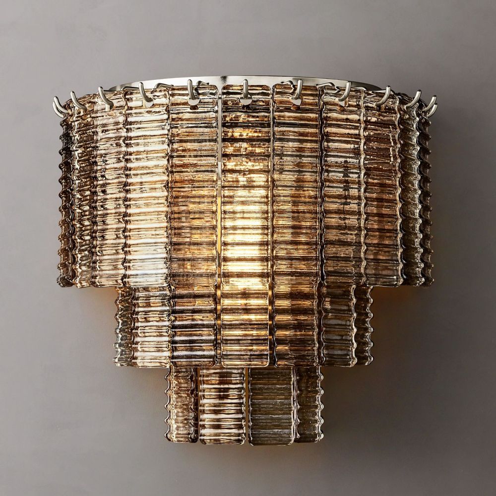 Siren Glass Wall Sconce 15"