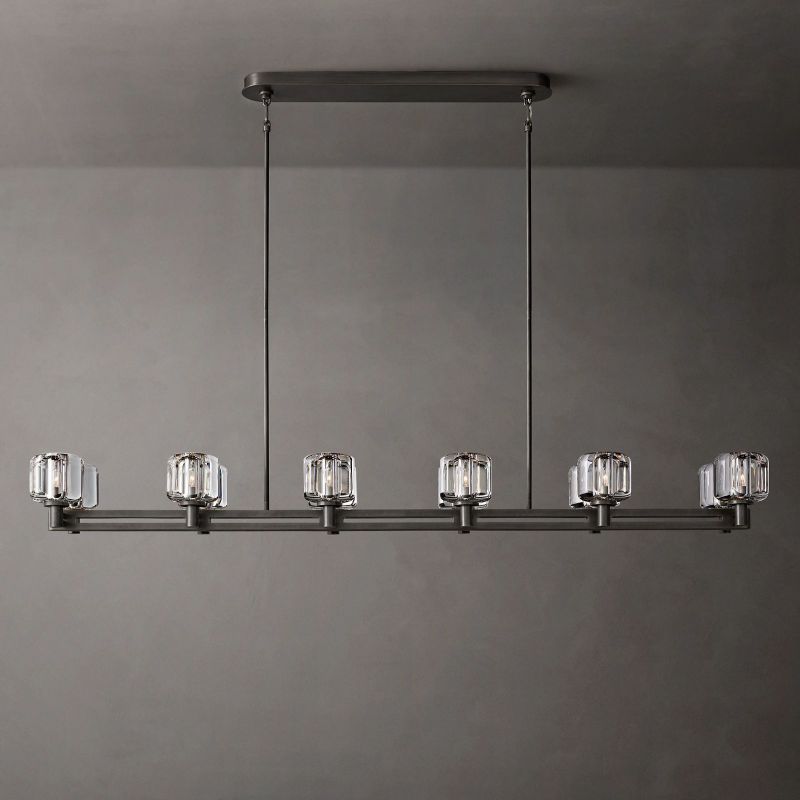 Demart Linear Chandelier-MEET LIGHTING