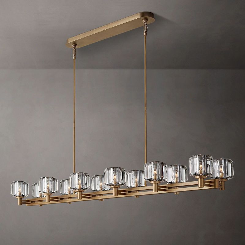 Demart Linear Chandelier-MEET LIGHTING