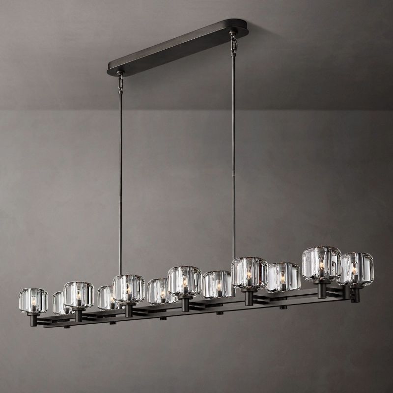 Demart Linear Chandelier-MEET LIGHTING