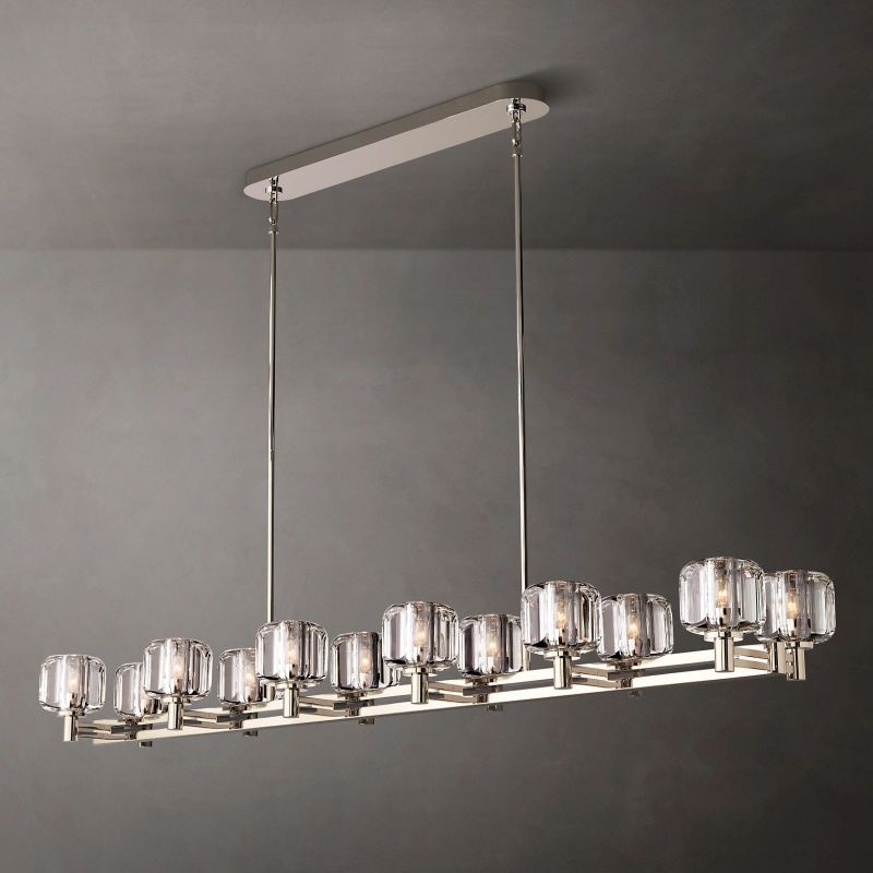 Demart Linear Chandelier-MEET LIGHTING