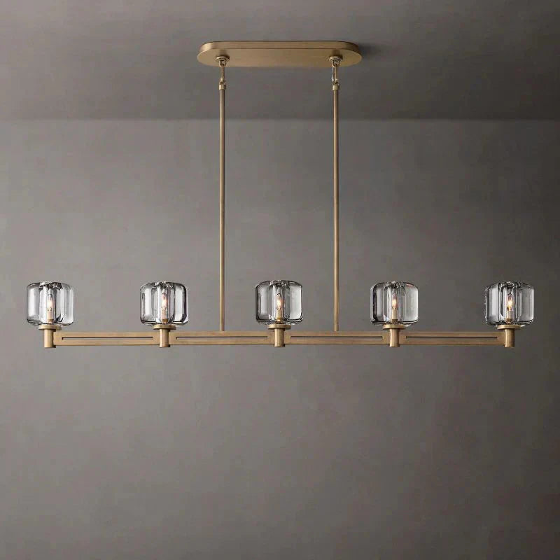 Demart Linear Chandelier-MEET LIGHTING