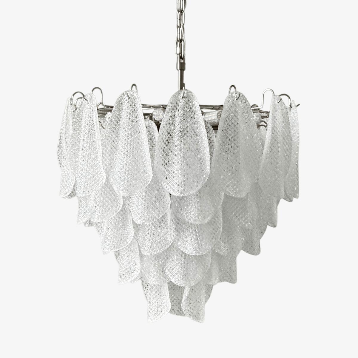 Murano Glass Teardrop Chandelier by Meetlighting