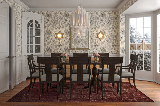 Modern Art Design 5/6-Light Modern Branch Modeling Chandelier in White/Black