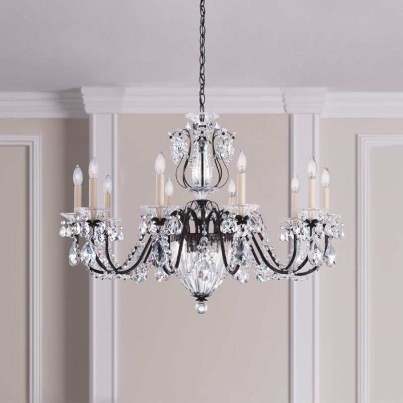 Meet Crystal Chandelier 1260 Bagatelle 13-lt 35" Chandelier