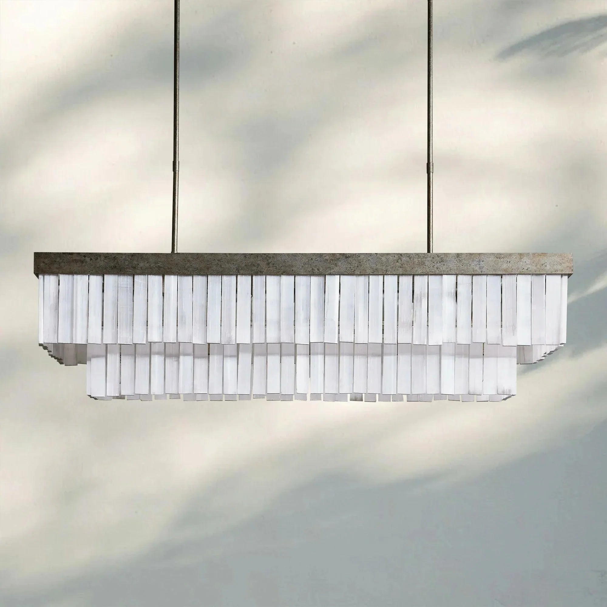 Cameron Rectangular Chandelier 49''59'' - 59''