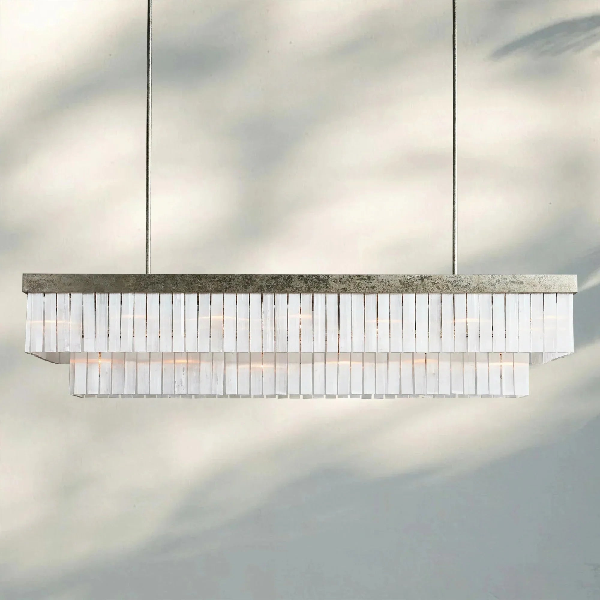 Cameron Rectangular Chandelier 49''59'' - 59''