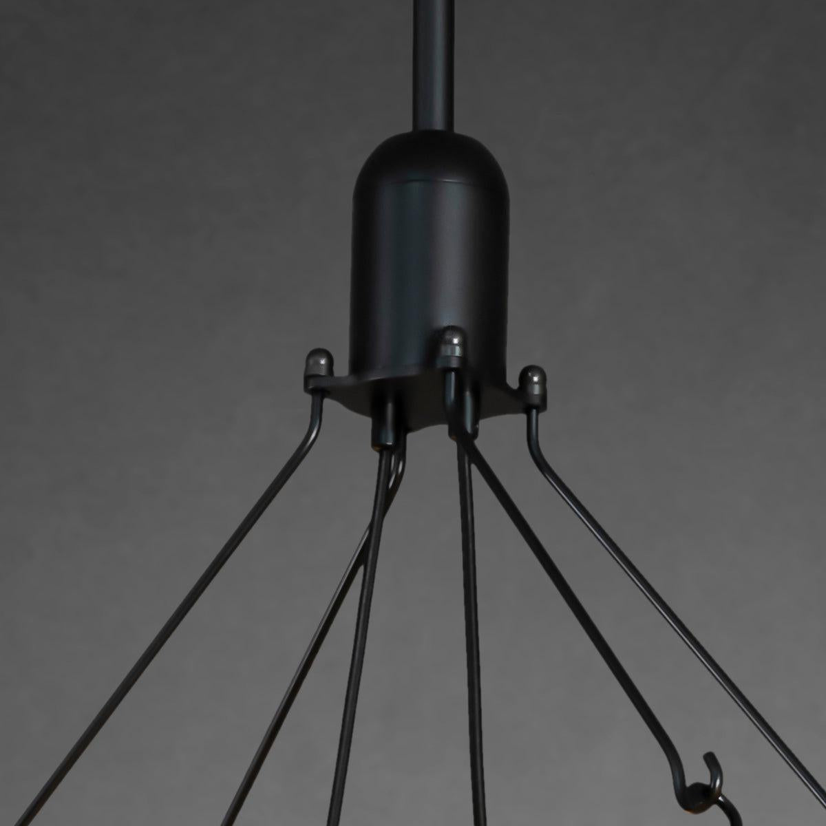 Camine Vintage Filament Rectangle Chandelier 41''52''