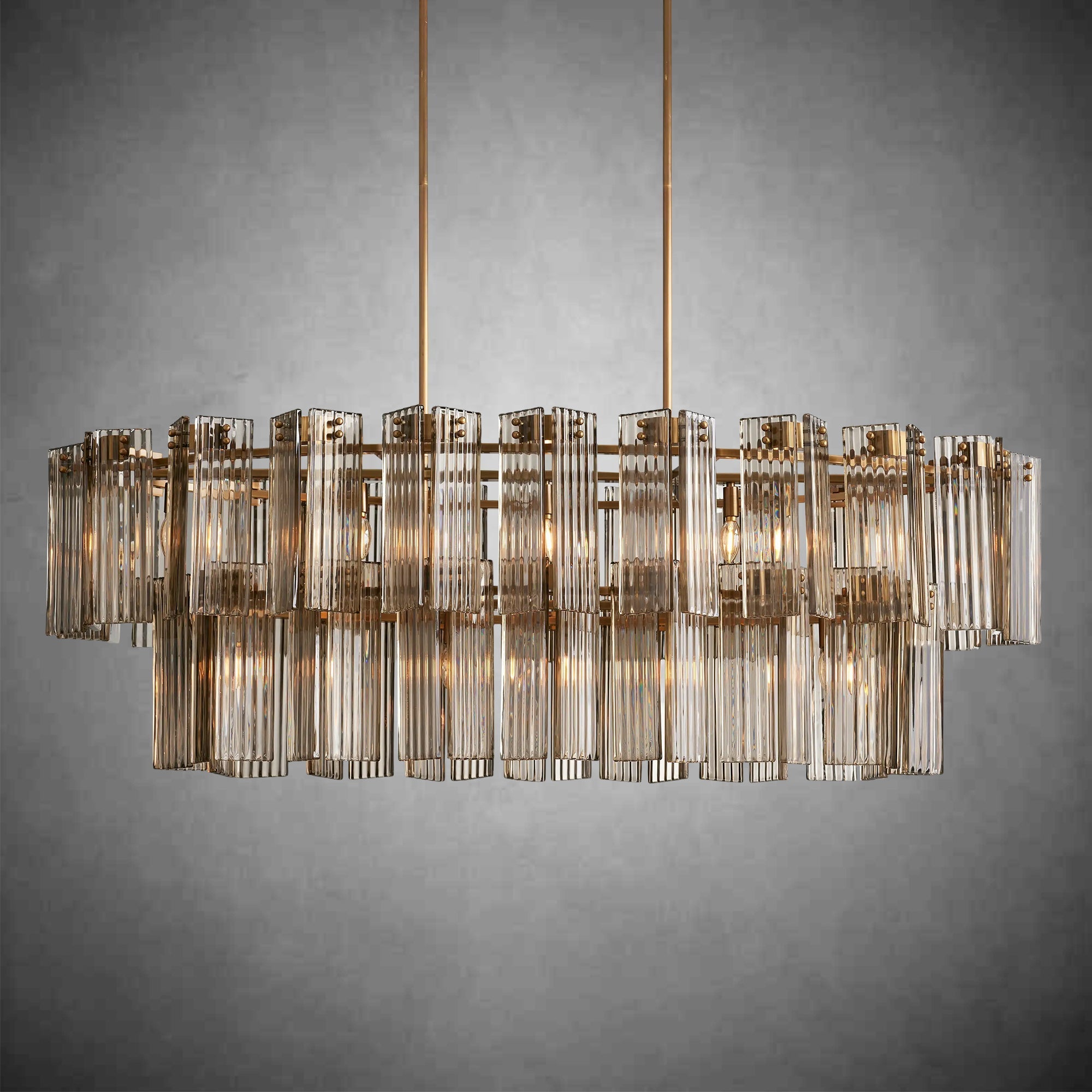 Delsie Oval Chandelier 51''63''72''