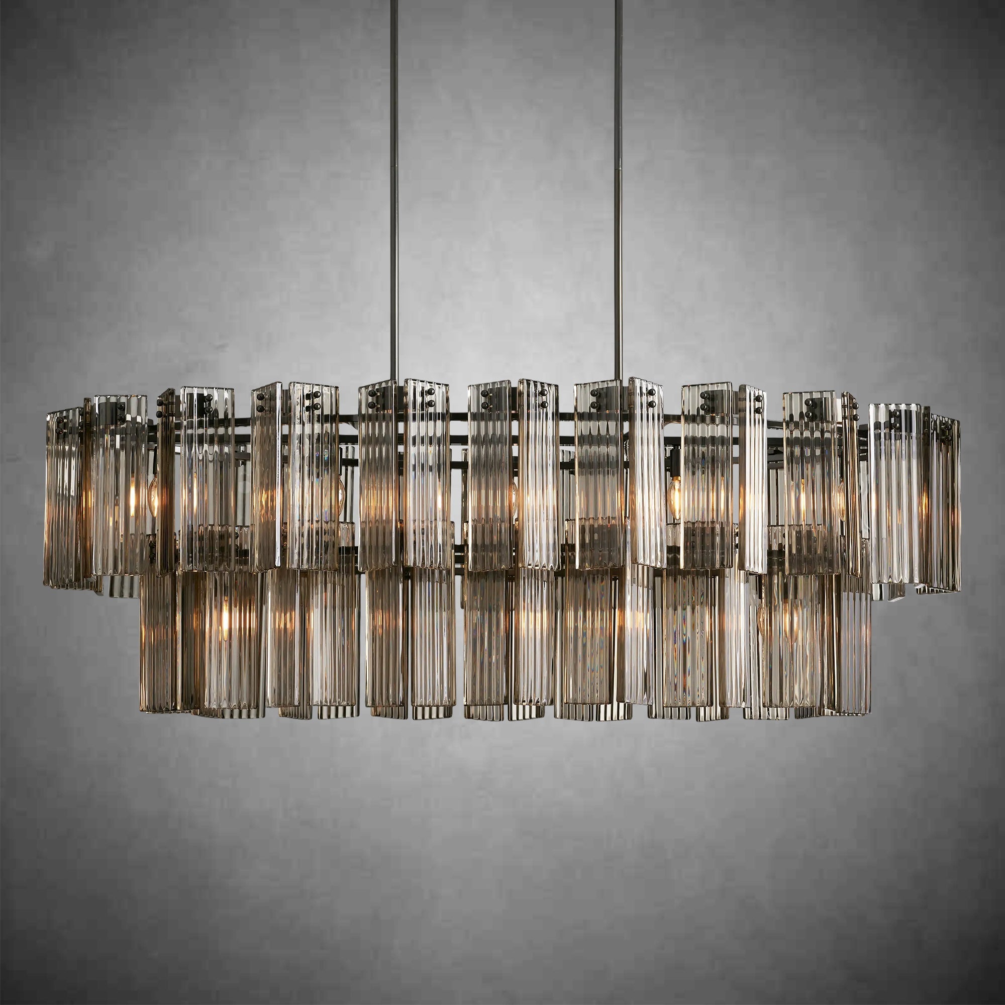Delsie Oval Chandelier 51''63''72''