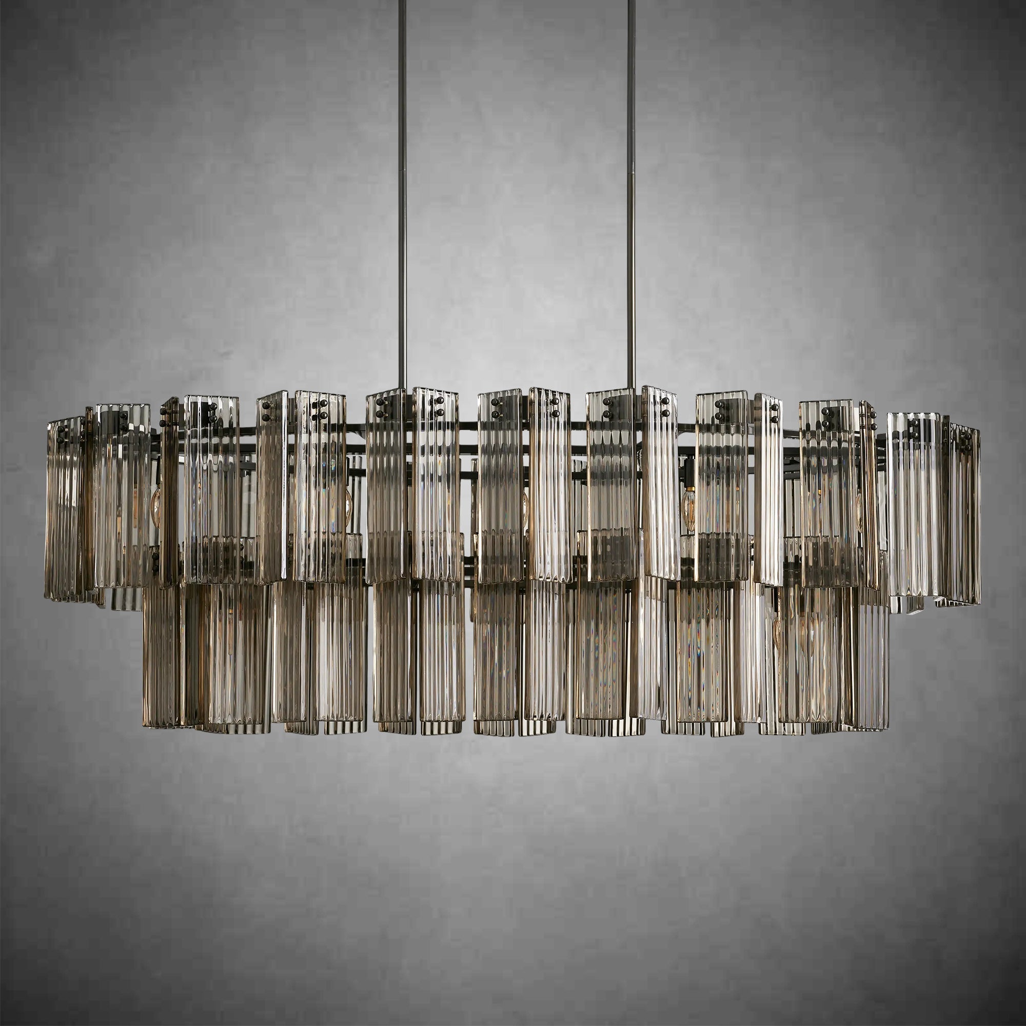 Delsie Oval Chandelier 51''63''72''