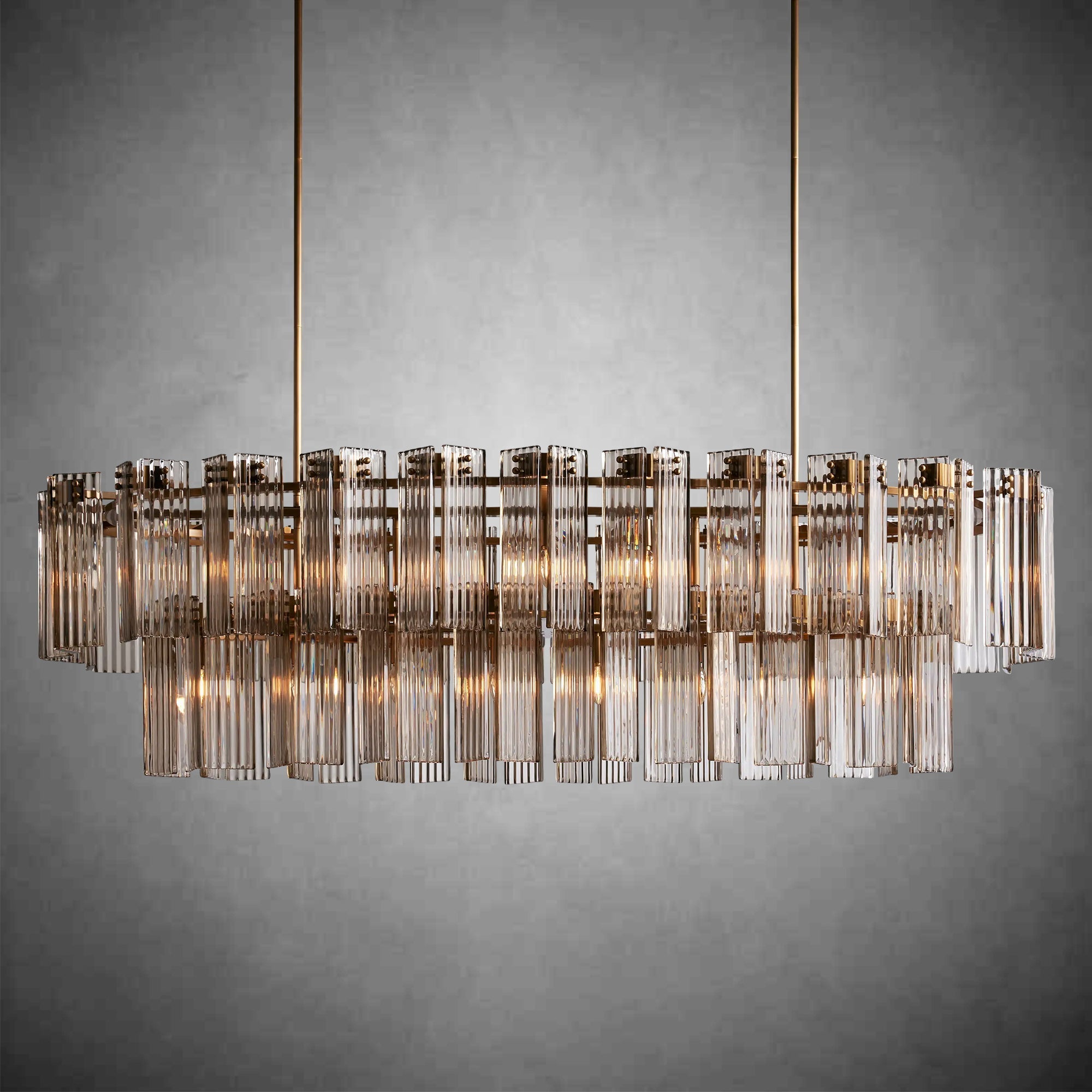 Delsie Oval Chandelier 51''63''72''