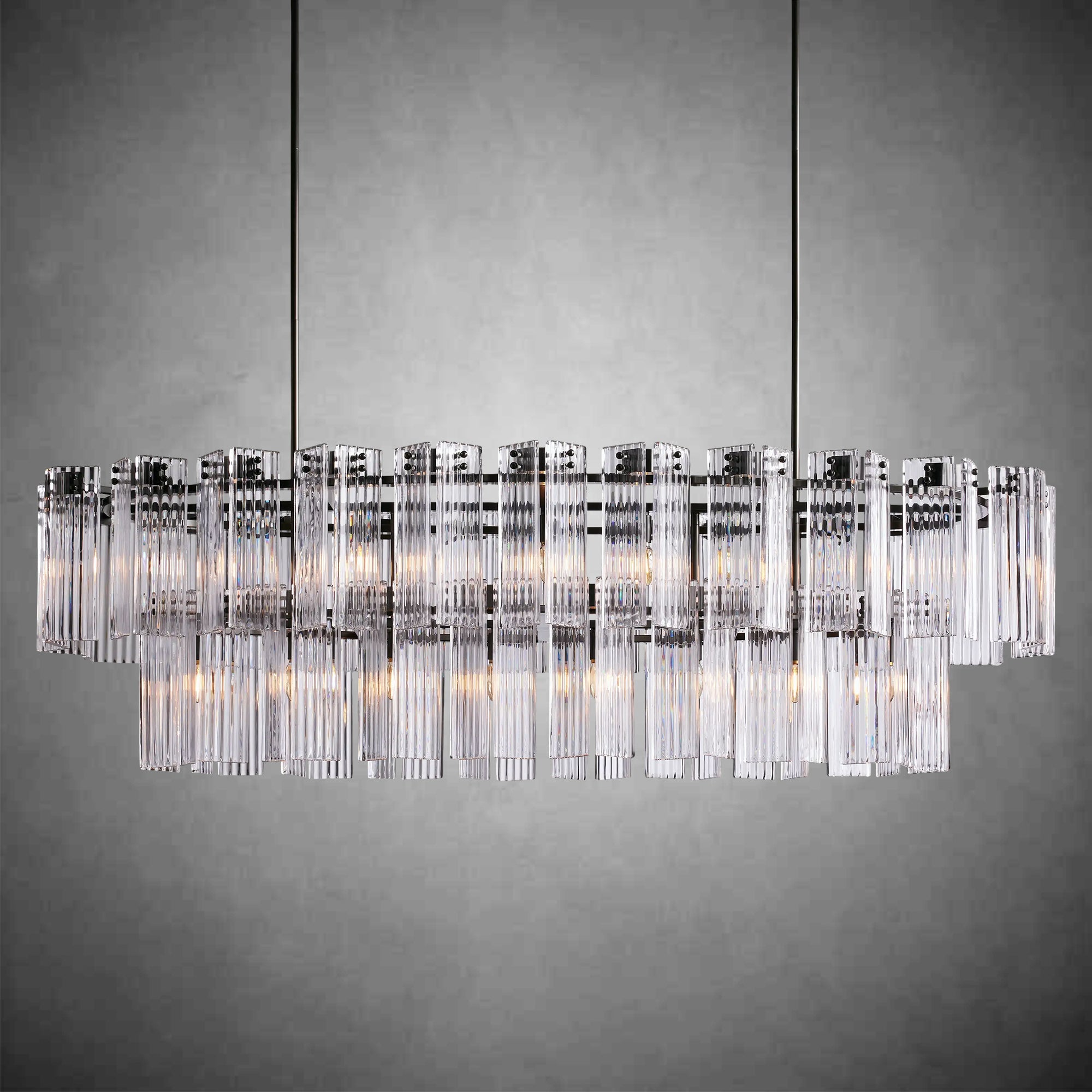 Delsie Oval Chandelier 51''63''72''